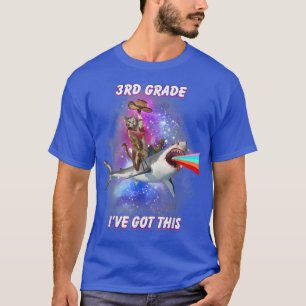 Fun Third Grade School Ive Got This Cute Cat Shark T-Shirt
