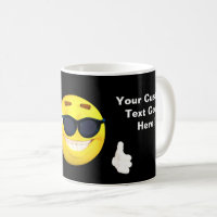 Fun Thumbs Up Emoji with Your Custom Text