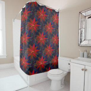 Fun Time Fleurs....... Shower Curtain