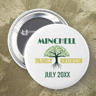 Fun Times! Custom family reunion 6 Cm Round Badge