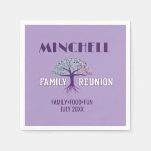 Fun Times! Custom family reunion Napkin