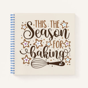 Fun 'Tis the Season for Baking Design Notebook