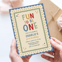 Fun to Be One Colourful 1st Birthday