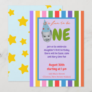 Fun to be One invitations