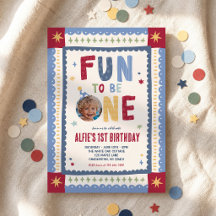 Fun To Be One Whimsical Boy First Birthday Party