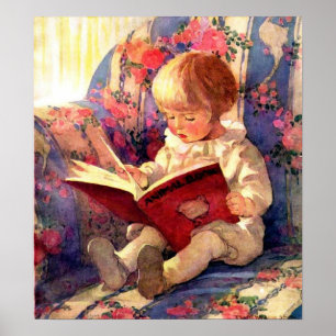 Fun to Read Vintage Canvas Print