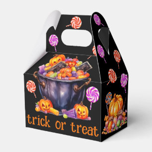 Fun Trick Or Treat Halloween Favour Box