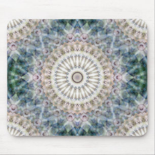 Fun Trippy Hippy Psychedelic Fractal Kaleidoscope Mouse Mat