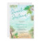 Fun Tropical palm trees watercolor beach Sweet 16
