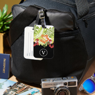 Fun Tropical Style Luggage Tag