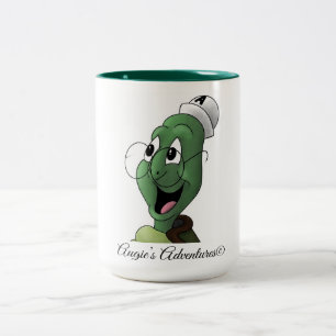 Fun turtle mug! Two-Tone coffee mug