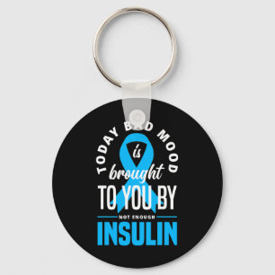 Fun Type One Diabetes T1d Warrior Fun Diabetes Key Ring