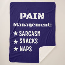 Fun typograph pain management