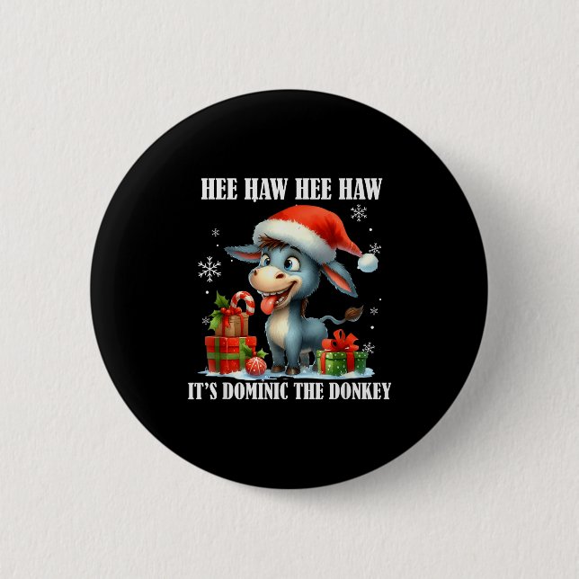 Fun Ugly Christmas Traditions Celebration Funny Ch 6 Cm Round Badge (Front)