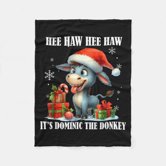 Fun Ugly Christmas Traditions Celebration Funny Ch Fleece Blanket (Front)