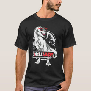 Fun Unclesaurus Rex Dinosaur Uncle Saurus Family M T-Shirt