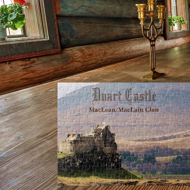 Fun, Unique Scottish Maclean Clan's Duart Castle Jigsaw Puzzle (Creator Uploaded)