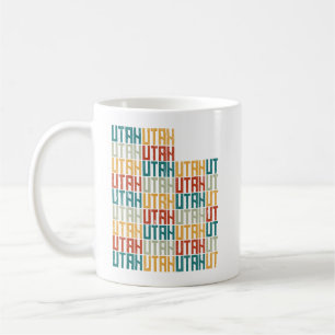 Fun Utah-Shaped Design: State of Utah Coffee Mug