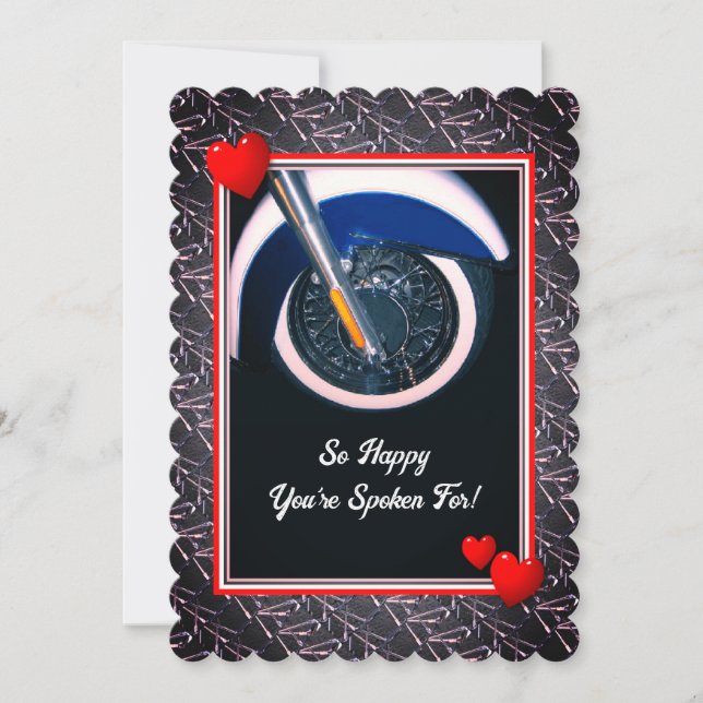 Fun Valentine Biker Card (Front)