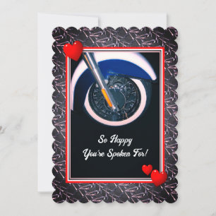 Fun Valentine Biker Card