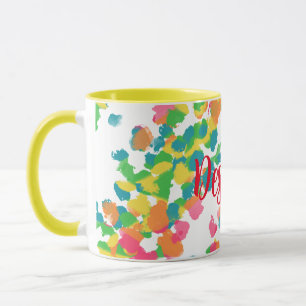Fun, Vibrant, Colourful - Personalise Mug
