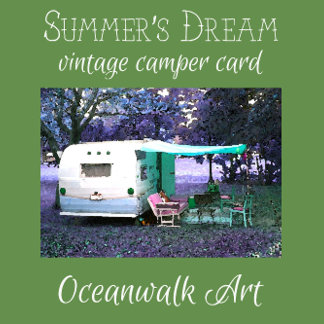 Fun Vintage Camper all occasion card