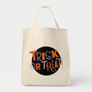 Fun Vintage Type Halloween Tote Bag