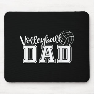 Fun Volleyball Dad Volleyball Father Player Lover  Mouse Mat