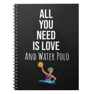 Fun Water Polo Gifts Sports For Kids Notebook