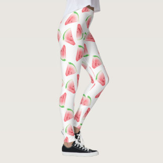 Fun Watermelon Pattern All-Over-Print Leggings