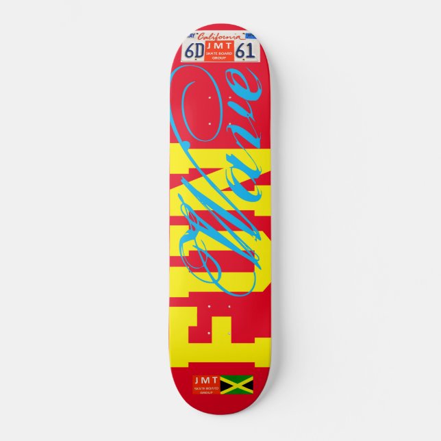 FUN WAVE SKATEBOARDS  / JMT USA (Front)
