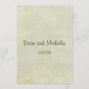 Fun Wedding Advice Comment Cards