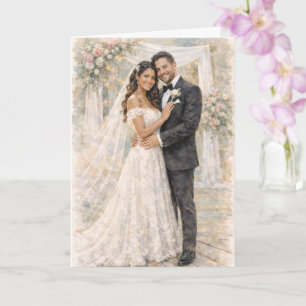 Fun Wedding Prayer Inspired by Ezekiel 25:17 Card