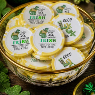 Fun Wee Bit Irish   Luck Token Poke Chip