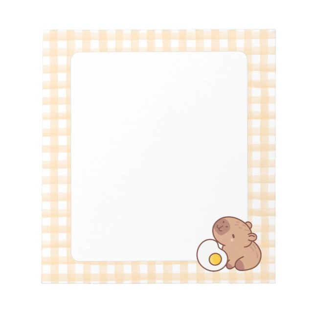 Fun, Whimsical, Colourful, Stationery Notepad (Front)