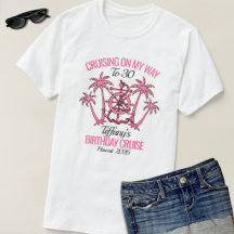 Fun White & Pink 30th Birthday Cruise 2026