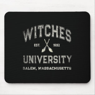 Fun Wiccan Witches University Salem Machusetts Wit Mouse Mat
