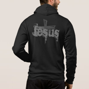 fun wild JESUS CROSS   Hoodie