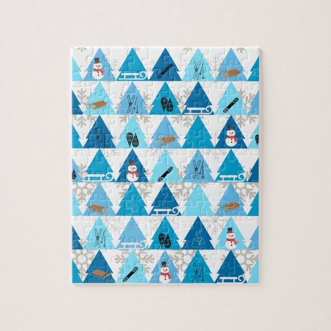 Fun Winter  Jigsaw Puzzle (Vertical)