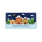 Fun Winter Village Snowman Christmas Address Label