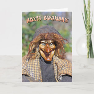 Fun Witch Birthday Card! Card