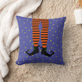 Fun Witch Legs Pillow