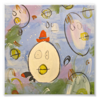 Fun with Birds by Ashley, Sandy & Mary Photo Print
