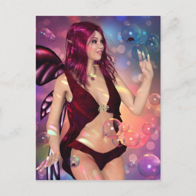 Fun with Bugs n' Bubbles Postcard (Front)