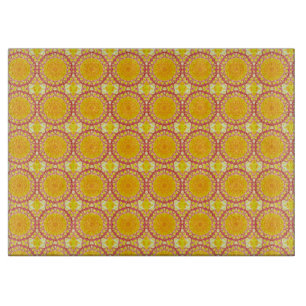 Fun with orange and red cutting board