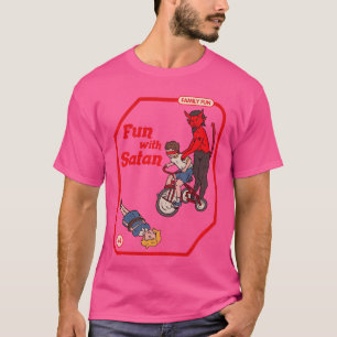 Fun With Satan Vintage Childgame Horror Goth Punk T-Shirt