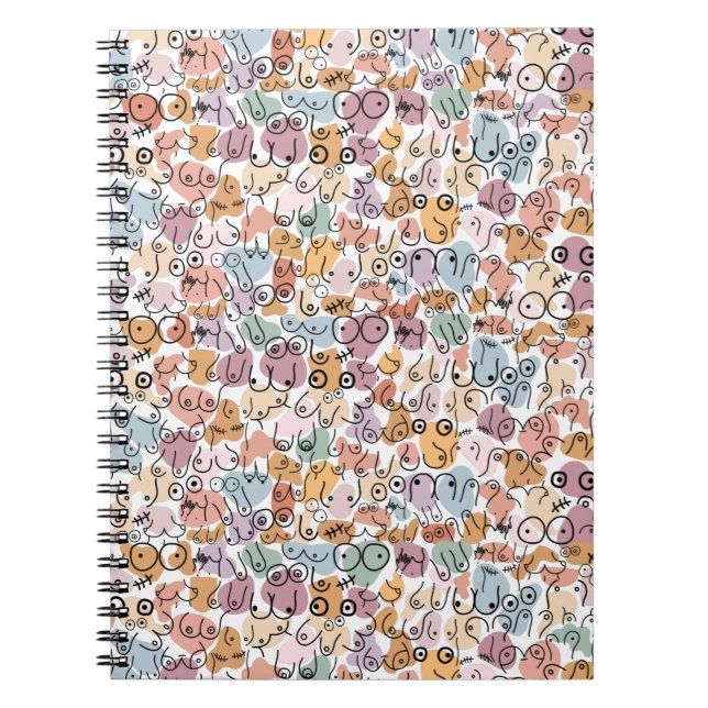 fun woman feminist notebook (Front)