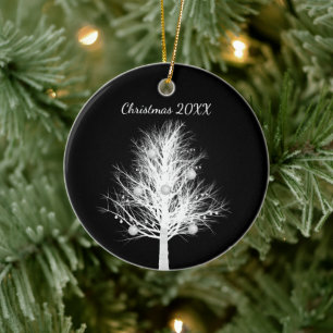Fun Xray Christmas Tree "Christmas 20xx" Ceramic Tree Decoration