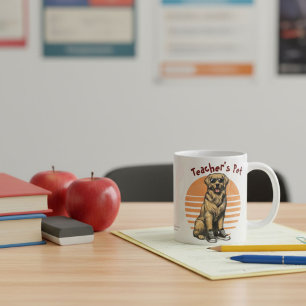 Fun  Yellows with Sunglasses Golden Retriever Coffee Mug