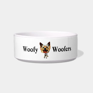 Fun Yorkshire Terrier Dog Bowl